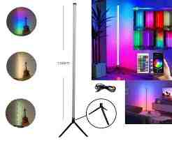 LAMPARA PIE ESQUINERO RGB